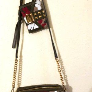 Michael Kors Butterfly Camo Leather